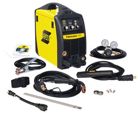 esab fabricator 141i tig weld aluminum|fabricator 141i welder.